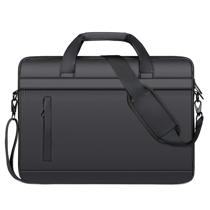 Laptop Bag Leather 15 - حقيبة كتف من الجلد الصناعي PU