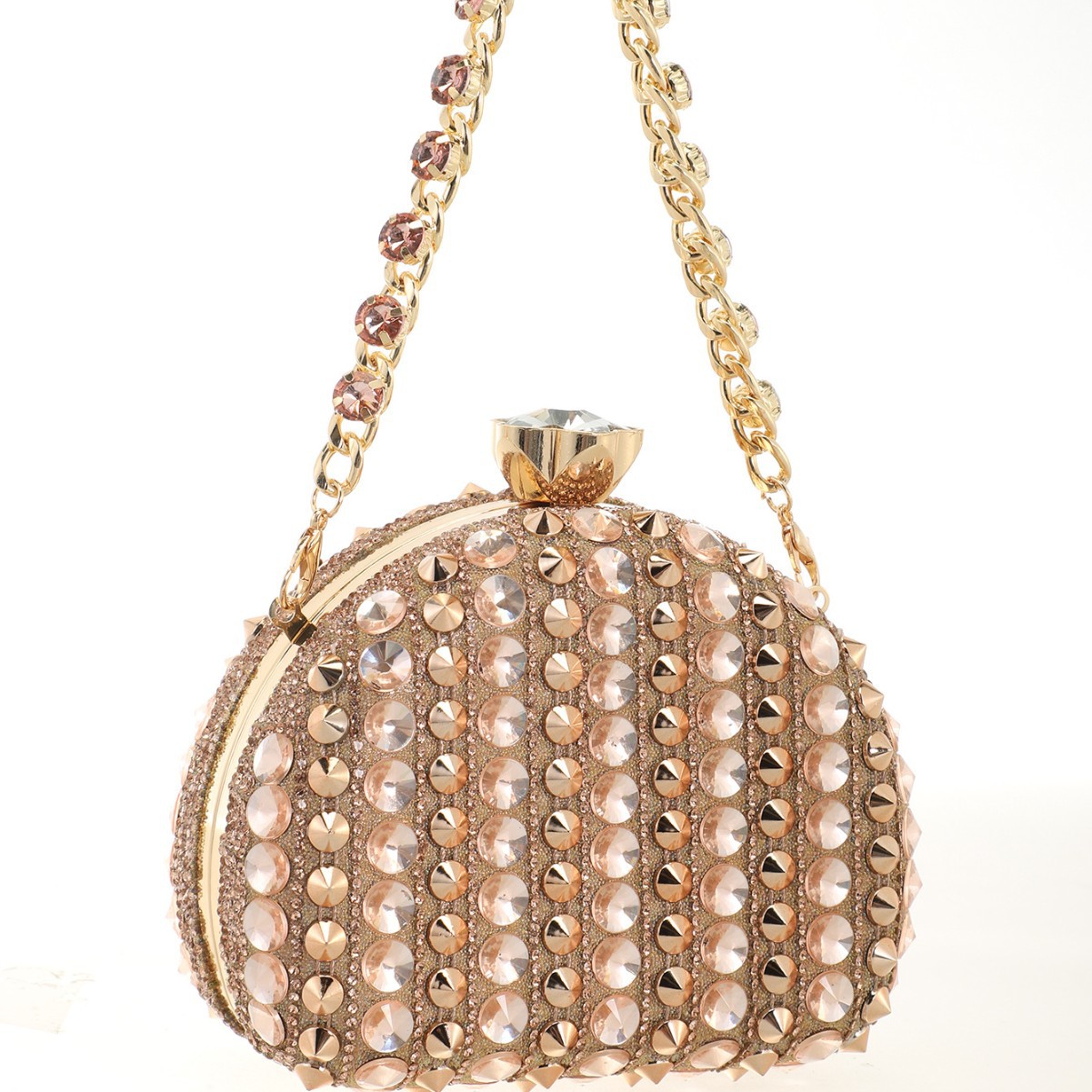 Mini Bag Evening Clutch - حقيبة يد نسائية جديدة مرصعة بالألماس