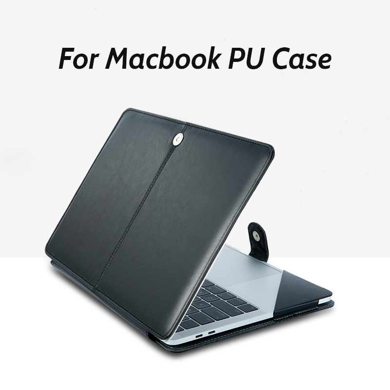 Laptop Bag Leather 15 - ل 2022 أبل ماك بوك اير