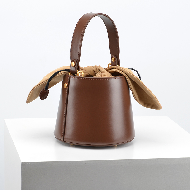 Luxury Bags Without Logo - آذان أرنب تنوعا دلو حقيبة جلد