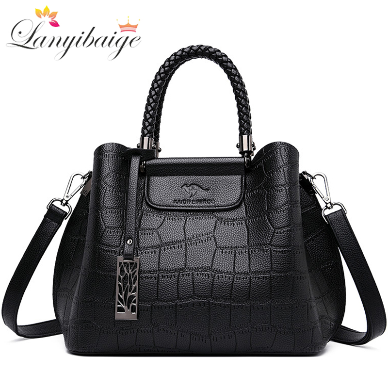 Luxury Bags Without Logo - حقائب يد نسائية من الجلد الطبيعي،