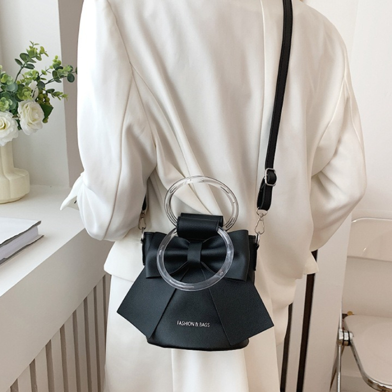 Luxury Bags Without Logo - حقيبة نسائية أنيقة بتصميم دلو مع