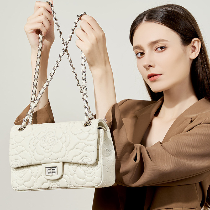 Luxury Quilted Bags - أعلى الحبوب المرتفعات جلد الخراف حقيبة
