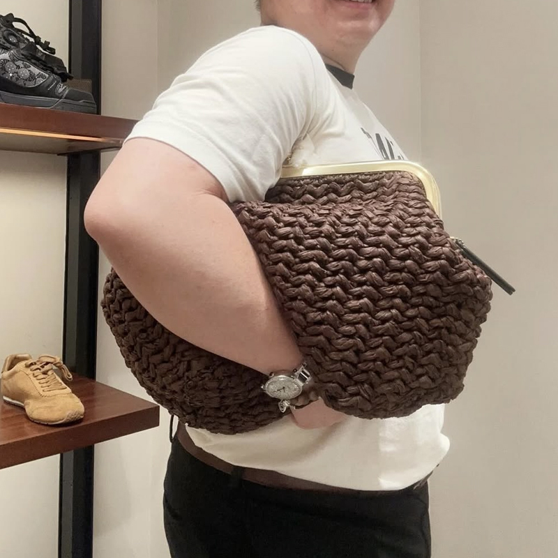حقائب شاطئ من القش بإطار قفل ي - مراجعة Luxury Bags Supplier وسعره