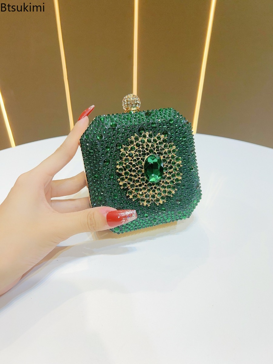 حقيبة سهرة كريستالية صغيرة للن - مراجعة Mini Bag Evening Clutch وسعره