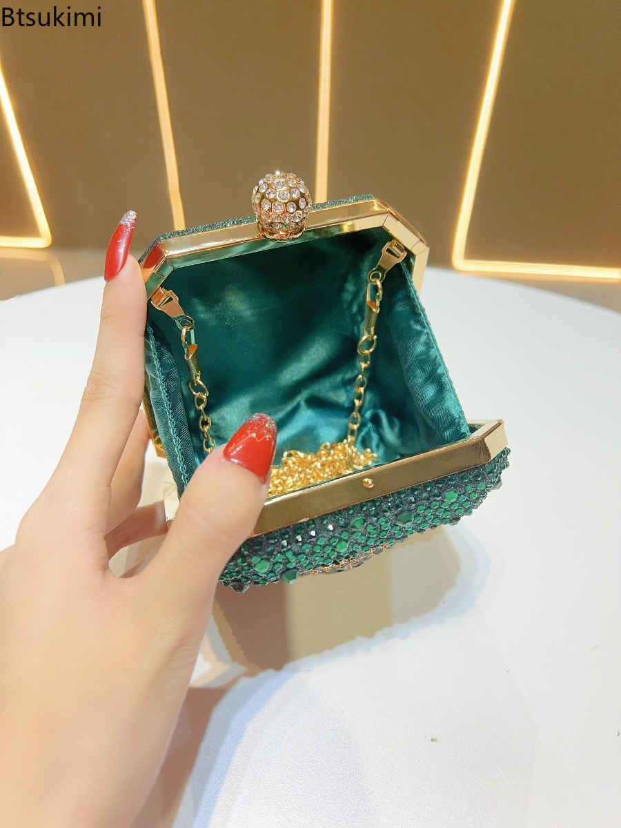 حقيبة سهرة كريستالية صغيرة للن - مراجعة Mini Bag Evening Clutch وسعره