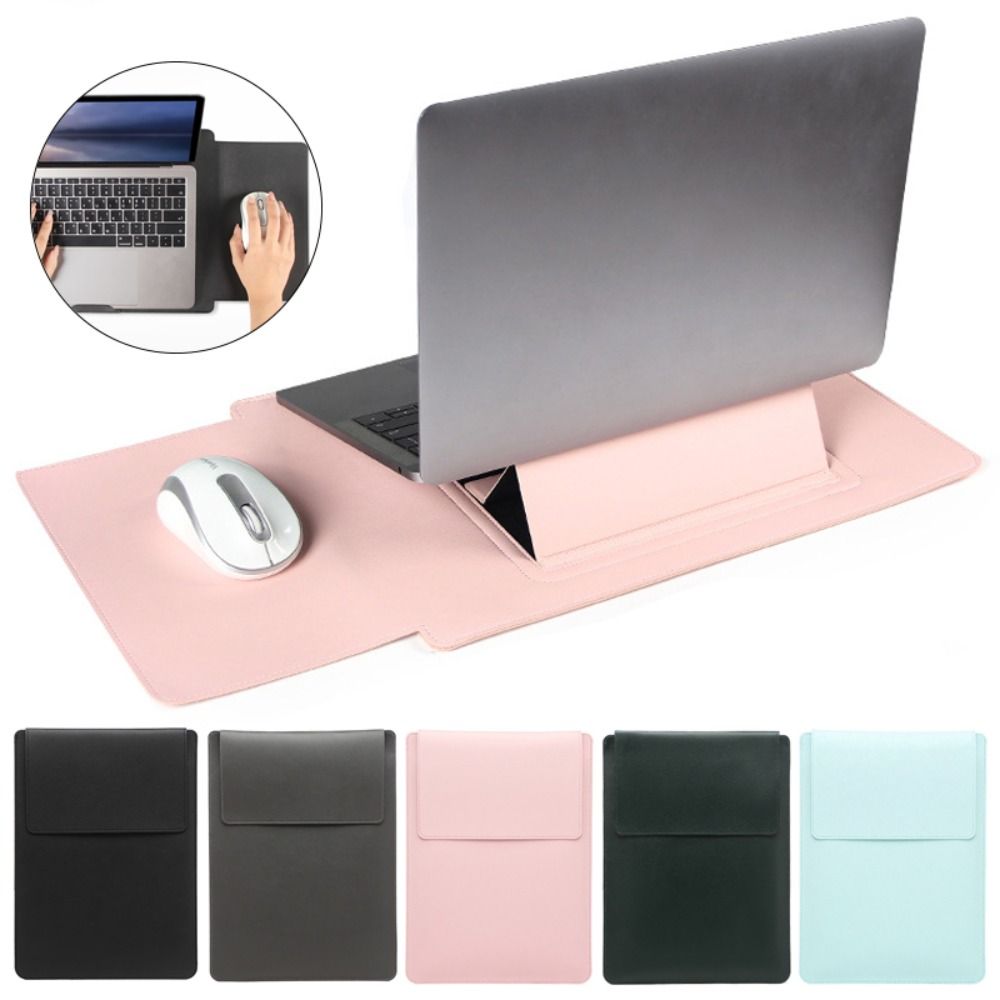 حافظة كمبيوتر محمول مقاس 13 15 - مراجعة Laptop Bag Leather 15 وسعره