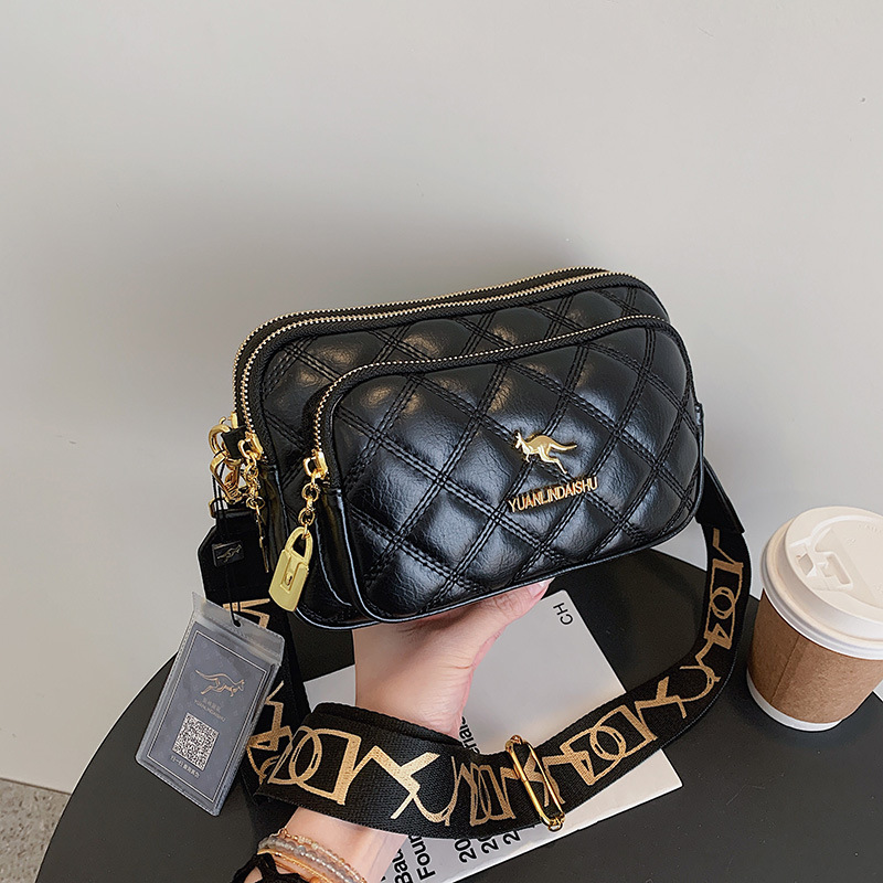 حقيبة كتف بسيطة بنمط Argyle، ح - مراجعة Luxury Bags Without Logo وسعره