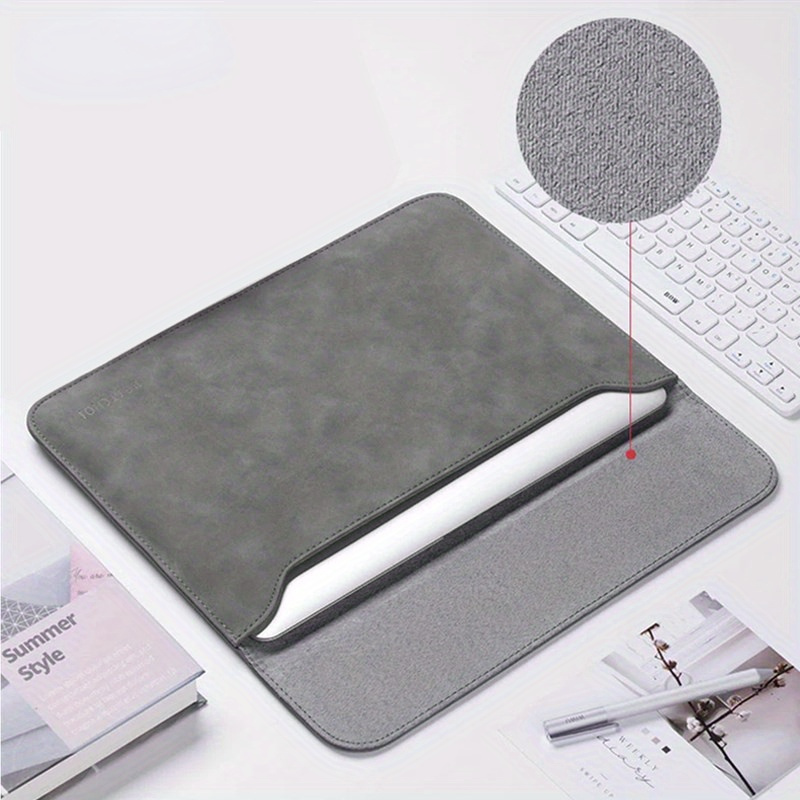 حقيبة حماية للابتوب ماك بوك اي - مراجعة Laptop Bag Leather 15 وسعره