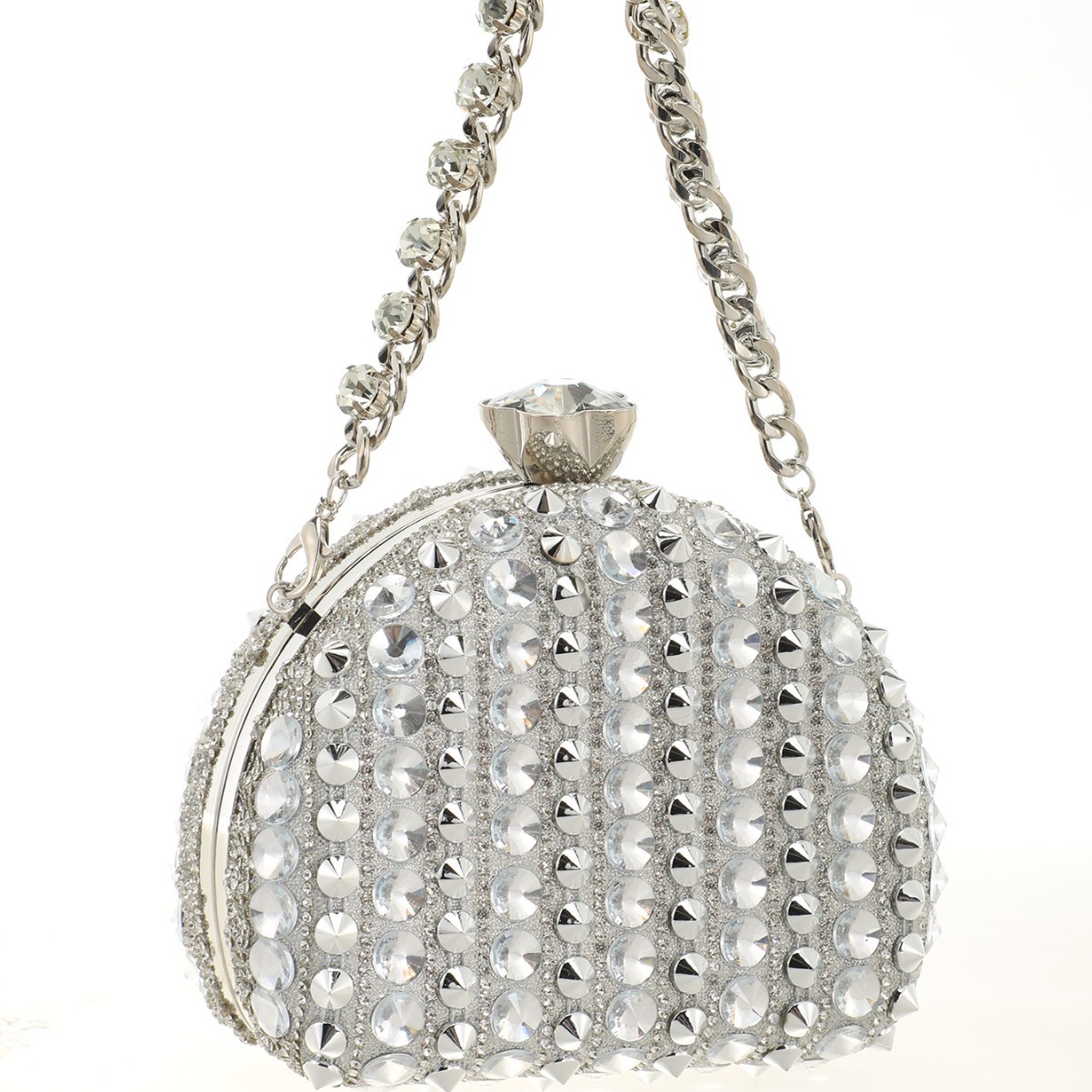 حقيبة يد نسائية جديدة مرصعة با - مراجعة Mini Bag Evening Clutch وسعره