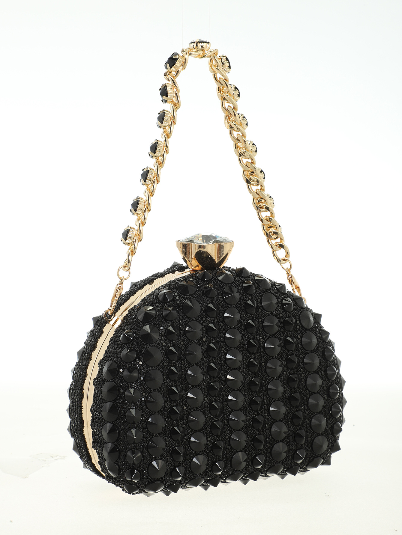حقيبة يد نسائية جديدة مرصعة با - مراجعة Mini Bag Evening Clutch وسعره