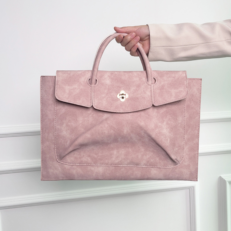 حقيبة لابتوب أنيقة من الجلد ال - مراجعة Laptop Bag Leather 15 وسعره
