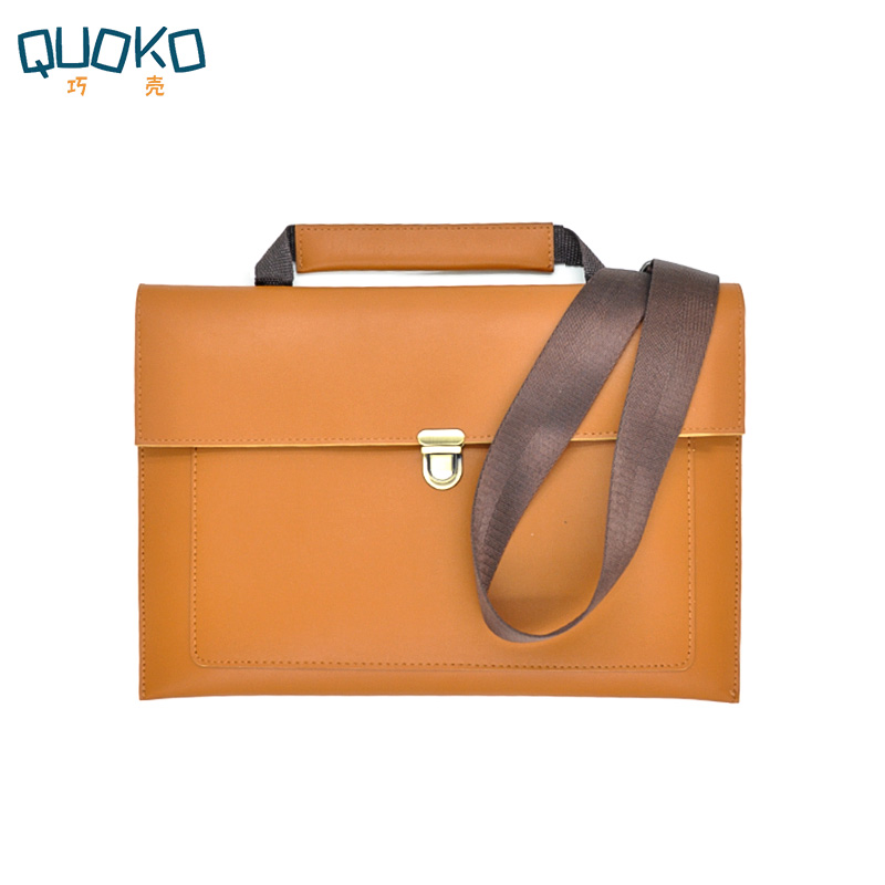 حقيبة كمبيوتر محمول للنساء من  - مراجعة Laptop Bag Leather 15 وسعره