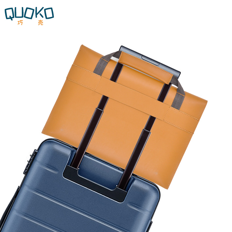 حقيبة كمبيوتر محمول للنساء من  - مراجعة Laptop Bag Leather 15 وسعره