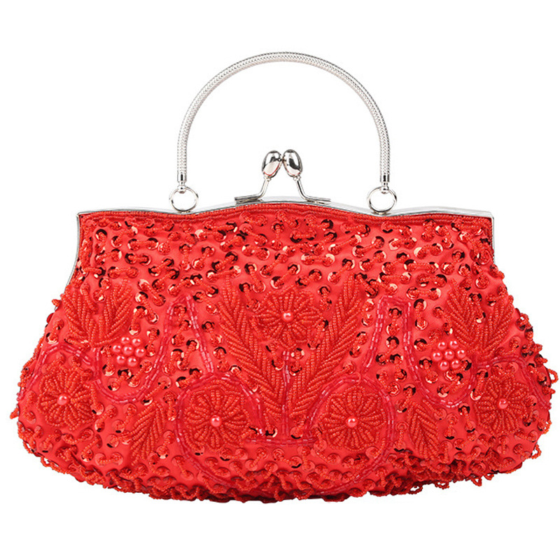 حقائب يد نسائية خرز للسيدات حق - مراجعة Mini Bag Evening Clutch وسعره