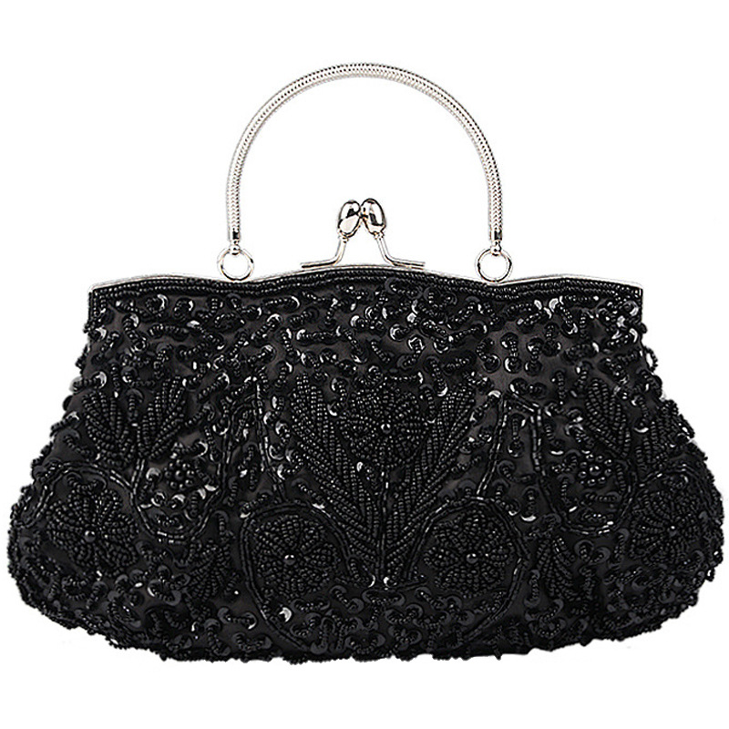 حقائب يد نسائية خرز للسيدات حق - مراجعة Mini Bag Evening Clutch وسعره