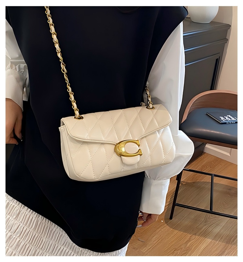 حقيبة كتف نسائية من الجلد المب - مراجعة Luxury Bags No Logo وسعره