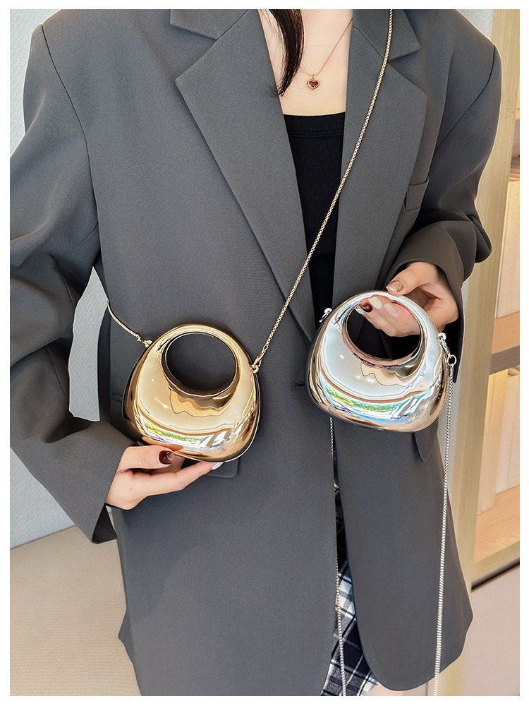 حقيبة سهرة ذهبية صغيرة، محافظ  - مراجعة Mini Bag Evening Clutch وسعره
