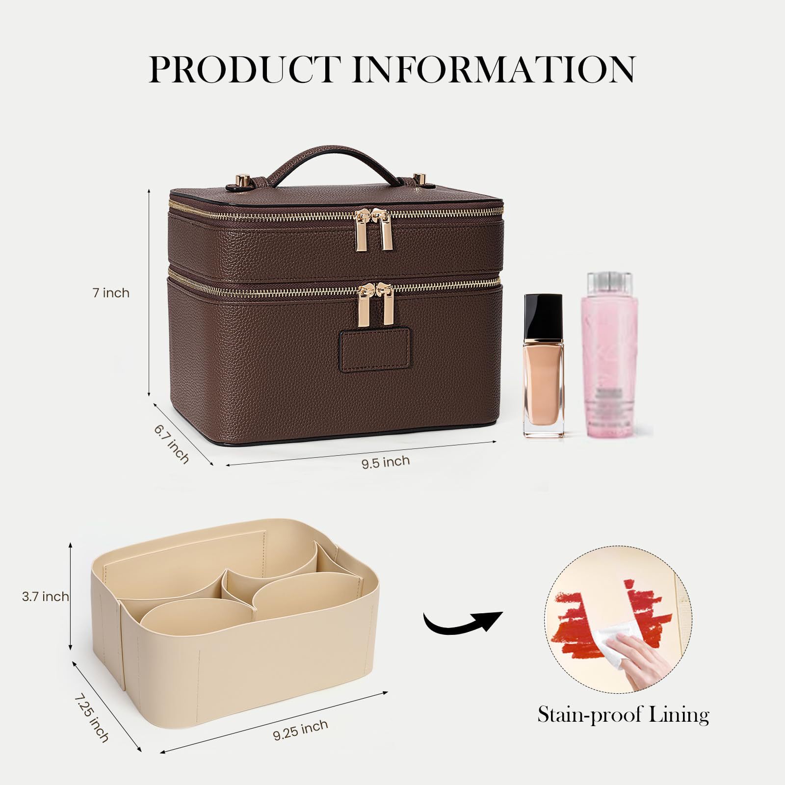 حقيبة مستحضرات تجميل فاخرة كبي - مراجعة Luxury Bags Quality وسعره