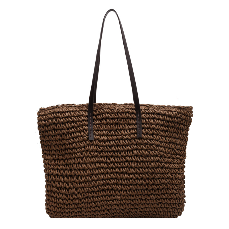القش المنسوجة حمل الحقائب عارض - مراجعة Luxury Bags Made وسعره