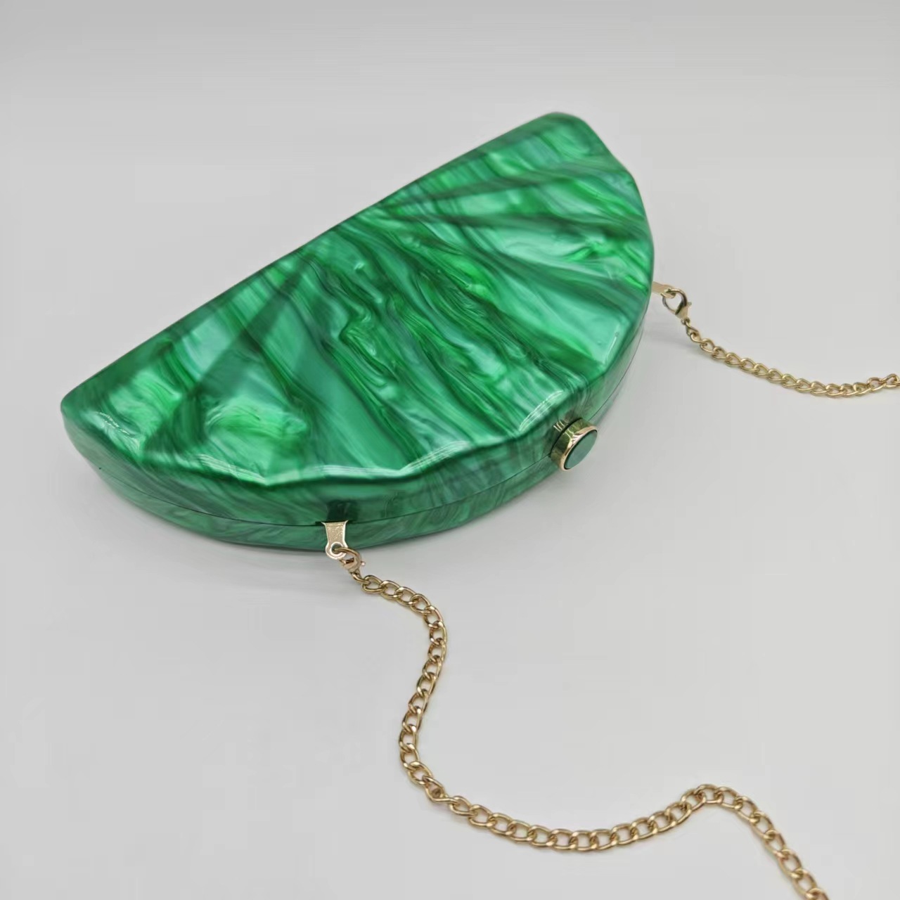 نساء ماركة نصف قمر دائري برميل - مراجعة Mini Bag Evening Clutch وسعره