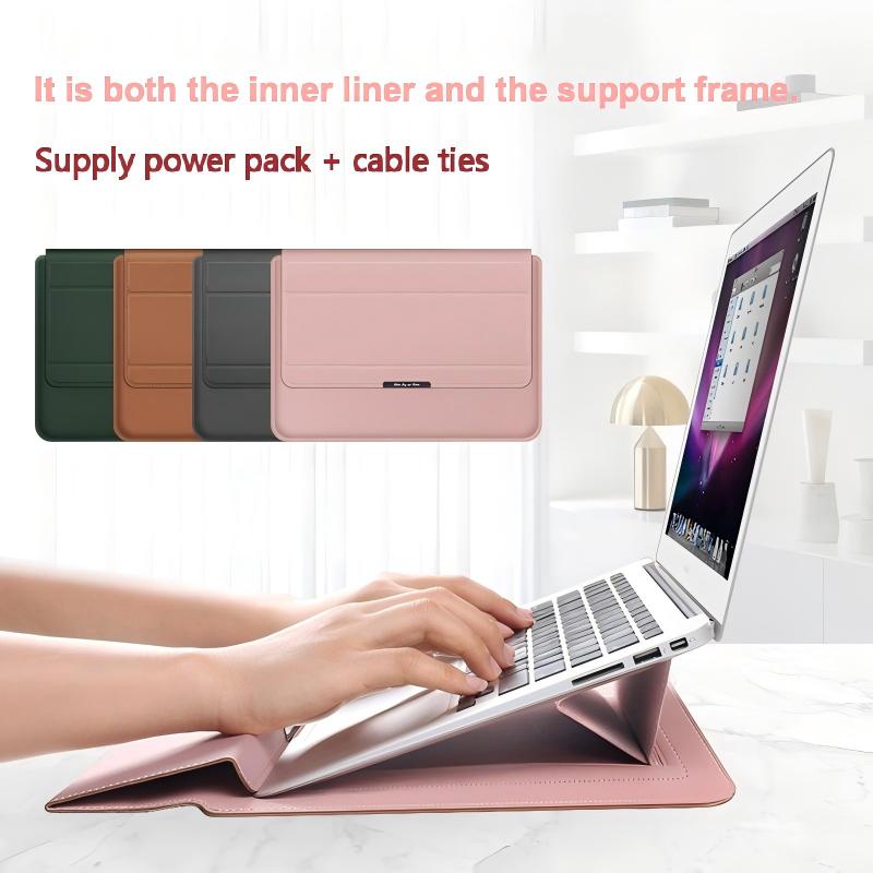حقيبة كمبيوتر محمول حافظة لهات - مراجعة Laptop Bag Leather 15 وسعره