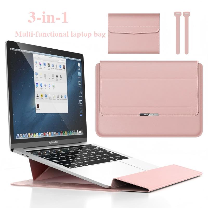 حقيبة كمبيوتر محمول حافظة لهات - مراجعة Laptop Bag Leather 15 وسعره