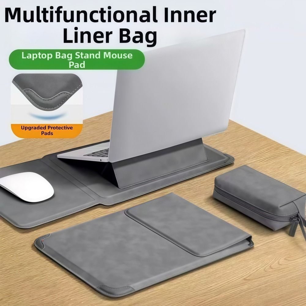 3in1 حامل كمبيوتر محمول لوحة ا - مراجعة Laptop Bag Leather 15 وسعره