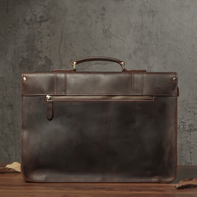 NUKA الرجال التنفيذي حقيبة جلد - مراجعة Laptop Bag Leather 15 وسعره