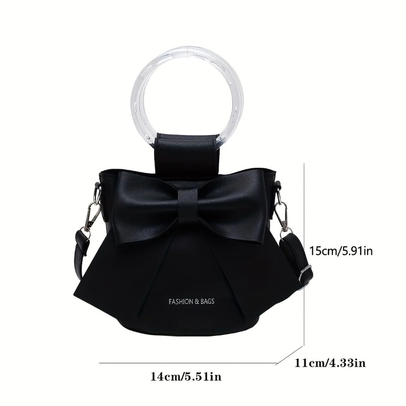 حقيبة نسائية أنيقة بتصميم دلو  - مراجعة Luxury Bags Without Logo وسعره