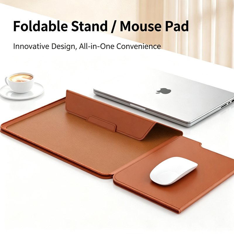 حافظة لابتوب مقاس 13-14/15-16  - مراجعة Laptop Bag Leather 15 وسعره