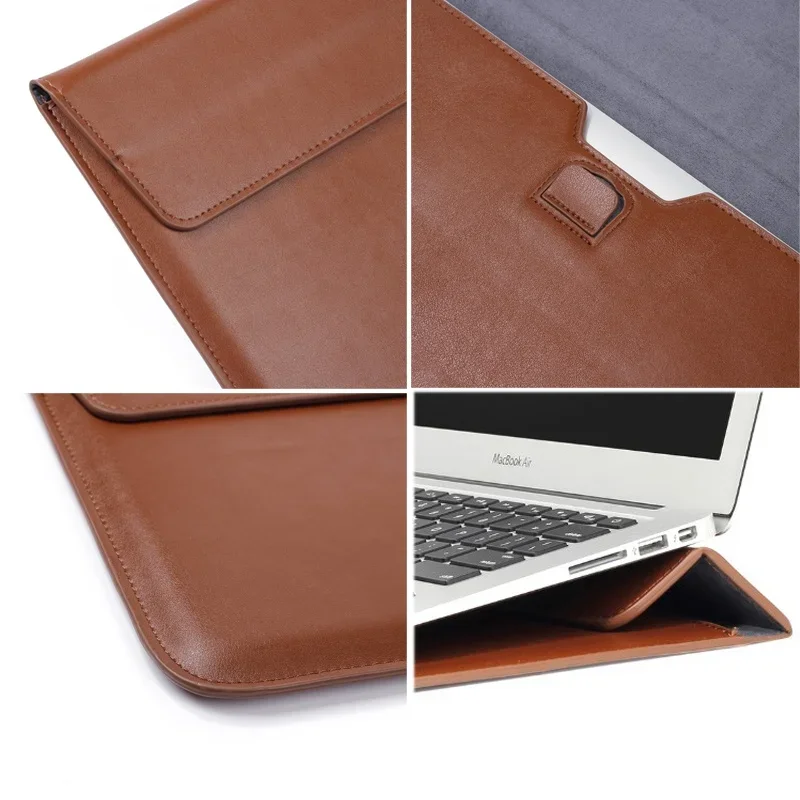 بو الجلود مع حامل الكمبيوتر ال - مراجعة Laptop Bag Leather 15 وسعره