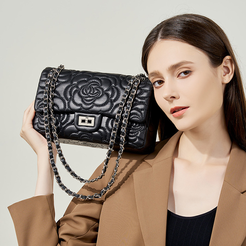 أعلى الحبوب المرتفعات جلد الخر - مراجعة Luxury Quilted Bags وسعره