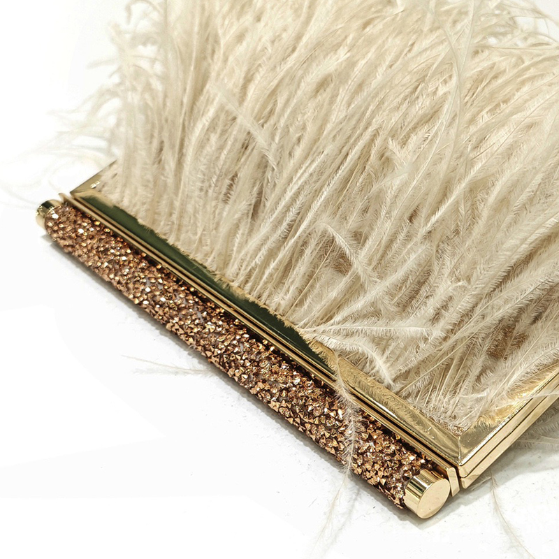 حقيبة كلاتش أنيقة بإطار معدني  - مراجعة Luxury Bags Supplier وسعره